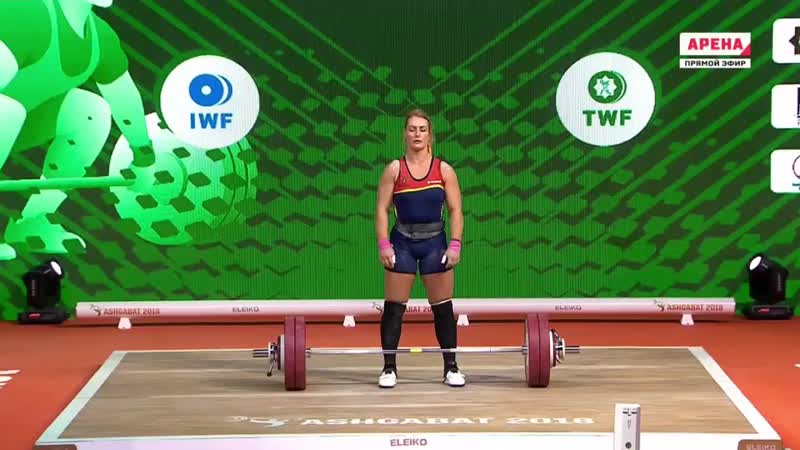 Lidia valentin – 2018 world weightlifting championships
