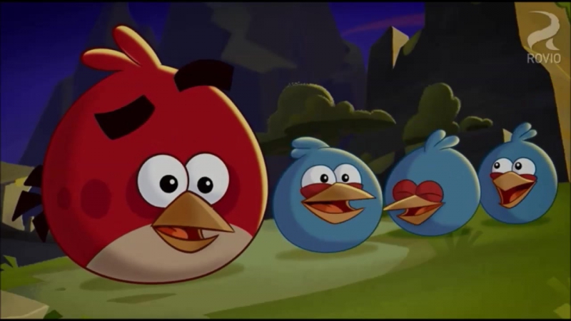 Злые птички angry birds мультфильм все серии подряд без останои 1 сезон часть 1