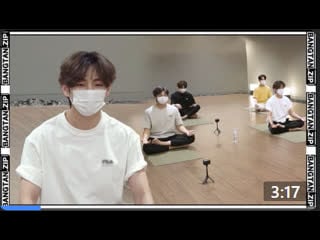 [#] 방탄소년단의 요가 교실 (bts yoga class)