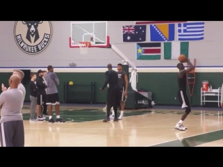 Kevin garnett on bucks practice | 06 12 2016