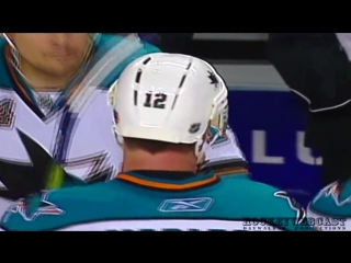 Cory sarich hammers patrick marleau wcqf 2008 (hd multiview)