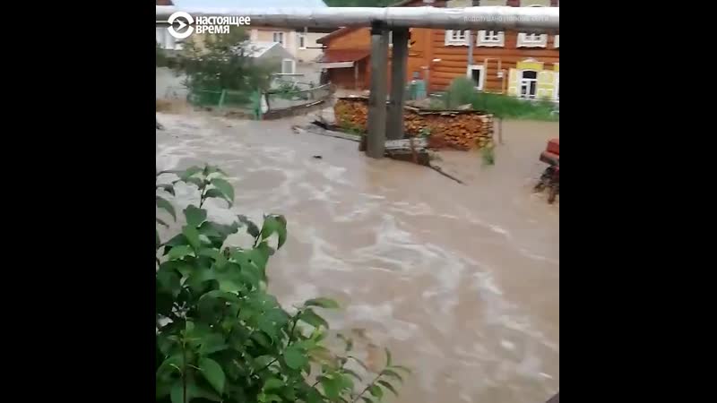 Масштабное наводнение на урале
