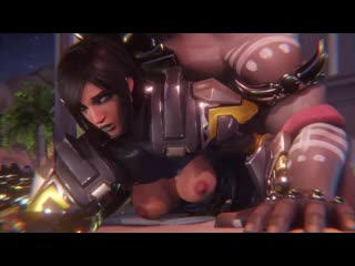 3d [hentai] pharah and doomfist [overwatch]