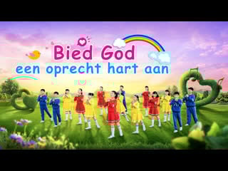 Mooi christelijk lied ‘bied god een oprecht hart aan’ | dans video