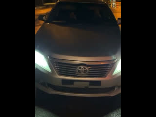 Посадил на капот и свалил