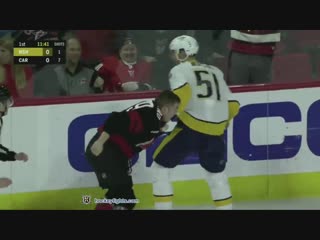 Austin watson vs micheal ferland jan 13, 2019