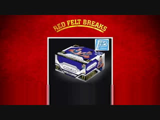 Topps 2019 series one baseball | red felt breaks