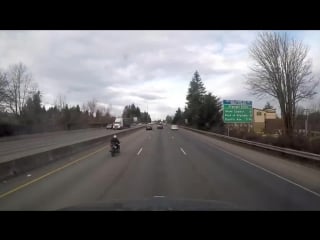 Подвез мотоциклиста