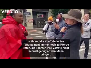 Negerin klärt über die blm scheisse auf