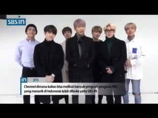 Message | 170309 | greeting for sbs indonesia channel