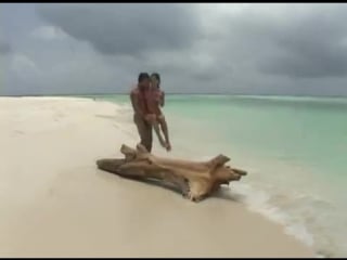 Красивый секс на пляже