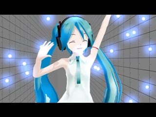 [vocaloid] hatsune miku burenai ai de' [mmd]