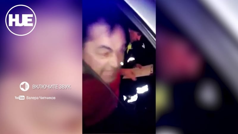 Дерзкого и пьяного «подполковника» поймали за рулем патрульные в нальчике и он устроил им трэш