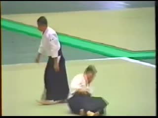 All japan aikido demonstration miyamoto tsuruzo shihan 宮本 鶴蔵