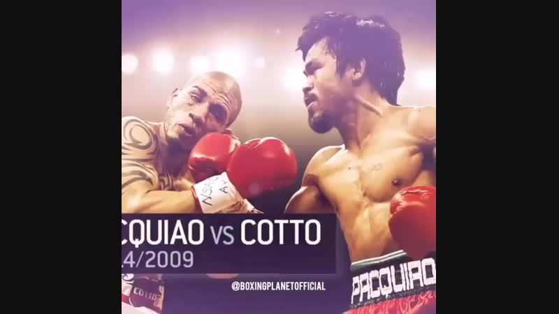 Менни пакьяо гоняет котто