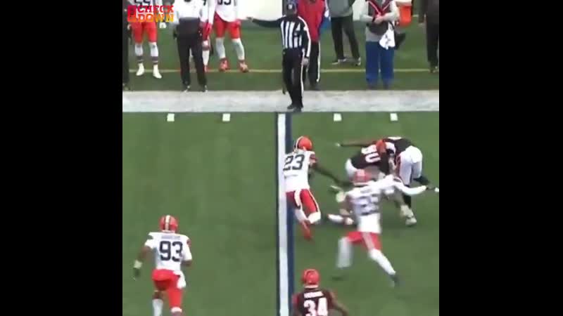 Дензел уорд делает слайд перед захватом