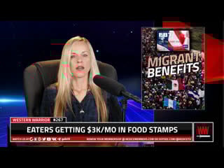 Migrant benefits $3k/month in food stamps?