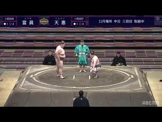 Toma(sd88e) vs tenei(sd87w) kyushu 2020, sandanme day 8