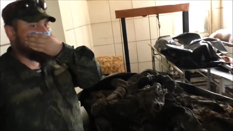 Донецк 21 сентября, 2015 викинг и дубовой в морге на опознании погибших в бое у нп спартак 22 января