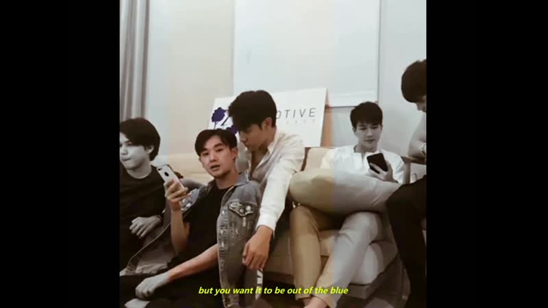 Joong wants to hug nine, but hesitate to จุงนาย (ily 3000)