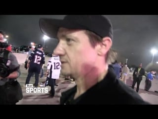 Jeremy renner bradys a legend beat bradshaw, montana! tmz sports