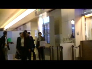 [fancam], a pink & beast in haneda airport (japan) [111119]