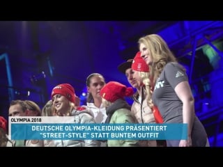 Olympia 2018 deutsches team mit streetstyle look