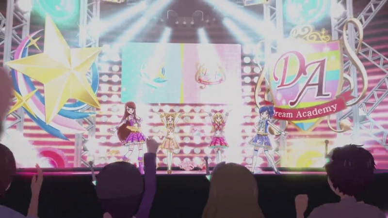 Aikatsu 73 hoshimiya ichigo, kiriya aoi, shibuki ran, arisugawa otome – happy crescendo / айкацу! крещендо счастья [rus sub] ka