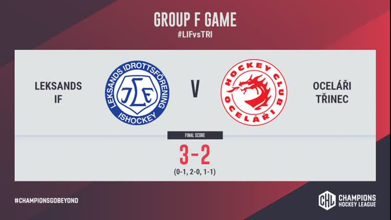 Highlights leksands if vs oceláři třinec