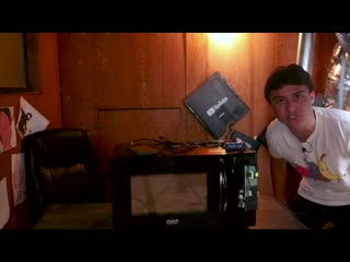 A microwave that only turns on when you scream at it