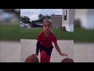 6 year old basketball phenom jaliyah manuel balls like steph curry muscle madness