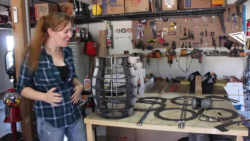 Изготовление табуретки "гранаты" the making of a grenade stool