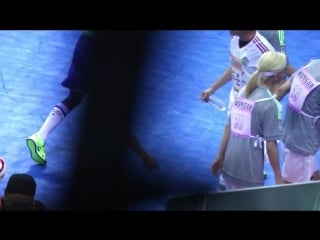 [fancam] [150811] junghan and mingyu @ idol star athletics championships