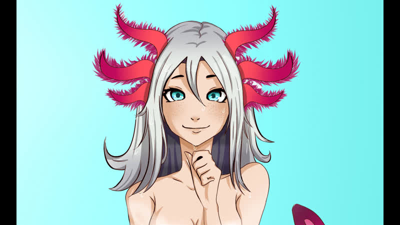 Axolotl chans pin minecraft anime