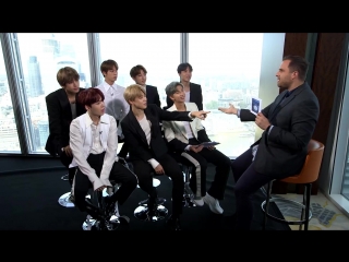 Worlds biggest boyband bts take on a british quiz in exclusive interview lorraine