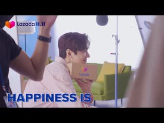 Behind the scenes with lee min ho lazada biggest one day sale обновление ютуба lazada malaysia от