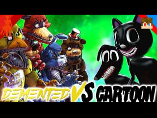 Tihoinsyah [sfm fnaf] demented vs cartoon cat & dog