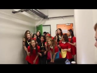 151204 kpop concert in prague backstage| red velvet