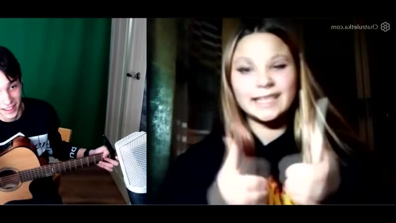 [akstar] гитарист в чат рулетке #2 | реакция девушек, играем в угадай мелодию