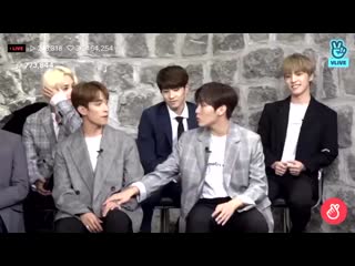 Seungkwan ask seokmin if he was nervous