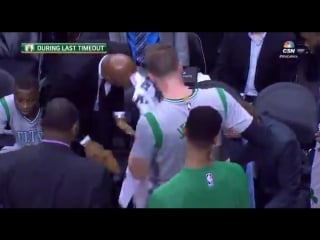 Celtics bench in mayhem as marcus smart viciously feuds with assistant coach