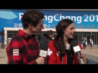Tessa virtue and scott moir facebook live chat 230218