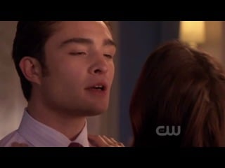 Gossip girl 4x09 blair and chuck sex scene "i love you"