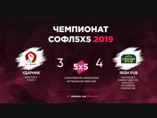 Ударник vs irish pub