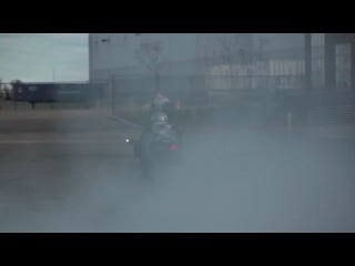 Bmw s1000rr chris teach mcneil drifting and stunting 2012