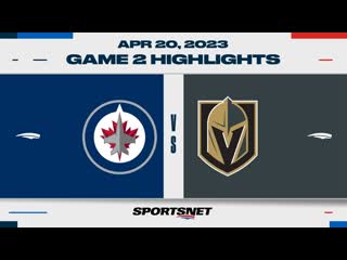 Nhl highlights ｜ jets vs golden knights april 21, 2023