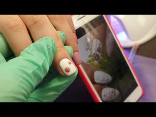 Видео обзор коррекция гель лак в студии violet 💜