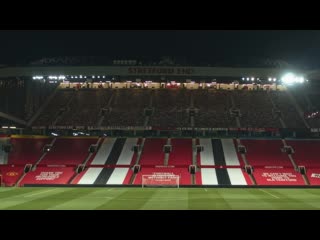 Old trafford fan mosaic revealed! ¦ always united ¦ manchester united v sheffield united