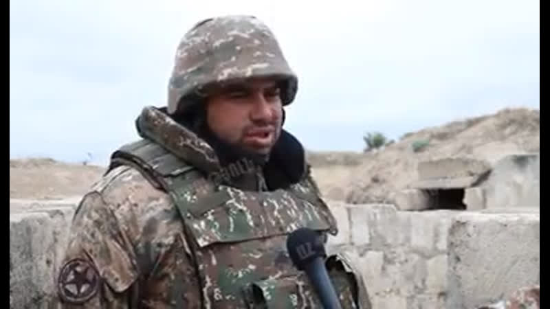 Боевой дух и победоносный настрой видео с передовой