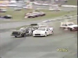 Old school rallycross was pretty wild with the group b rally converted racecars [kb43]